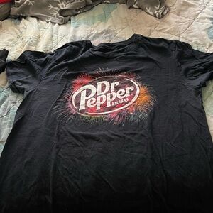 Dr Pepper Black Graphic T-Shirt